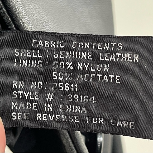 Vintage Leather Black Blazer Trench Jacket Buttery Soft - Picture 13 of 15